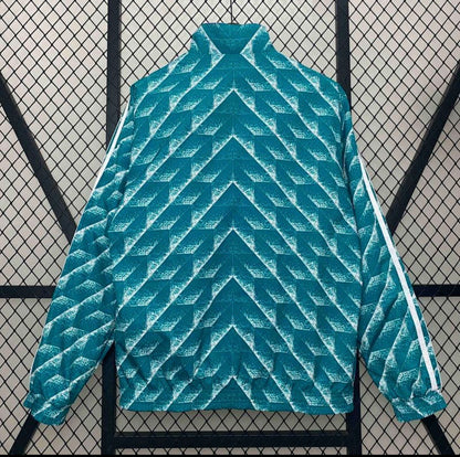 Veste de l’Allemagne 2025 verte et bleu