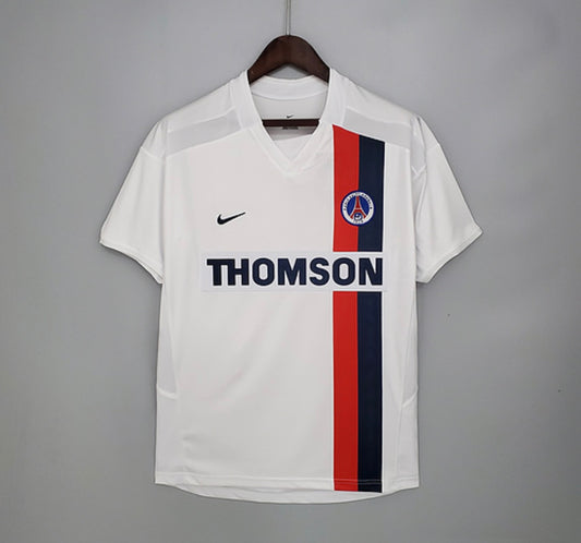 Maillot PSG extérieur 2002-2003 Thomson vintage et rétro