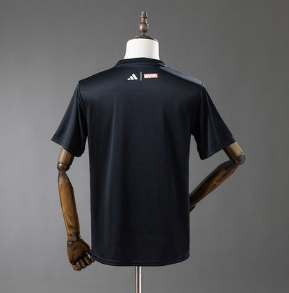 Maillot Real Madrid 25/26 Avengers - Avant-match (Noir)