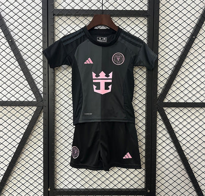 Maillot Inter Miami extérieur noir 25-26 pour enfants