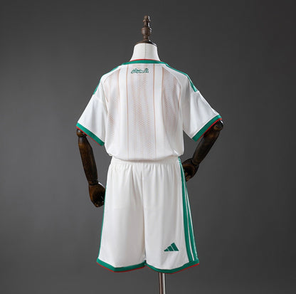 Maillot Algérie domicile coupe du monde 2026 blanc pour enfants