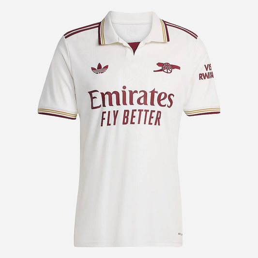 Maillot arsenal 2025-2026 blanc