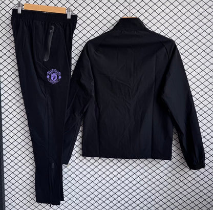 Ensemble de survêtement Manchester united noir et violet