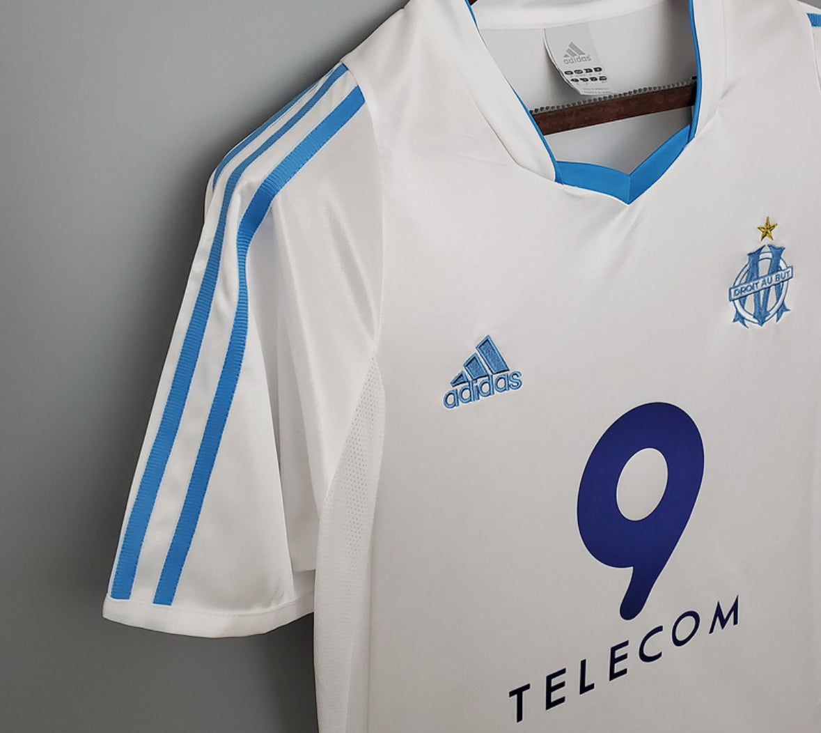 Maillot Olympique de Marseille 2003-2004 vintage rétro