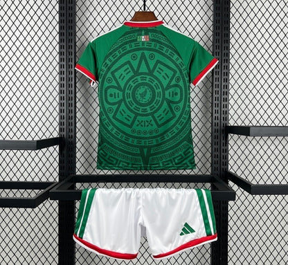 Maillot Mexique domicile coupe du monde 2026 vert kits enfant