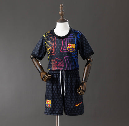 Maillot Barcelone avant match 2026 pour enfants