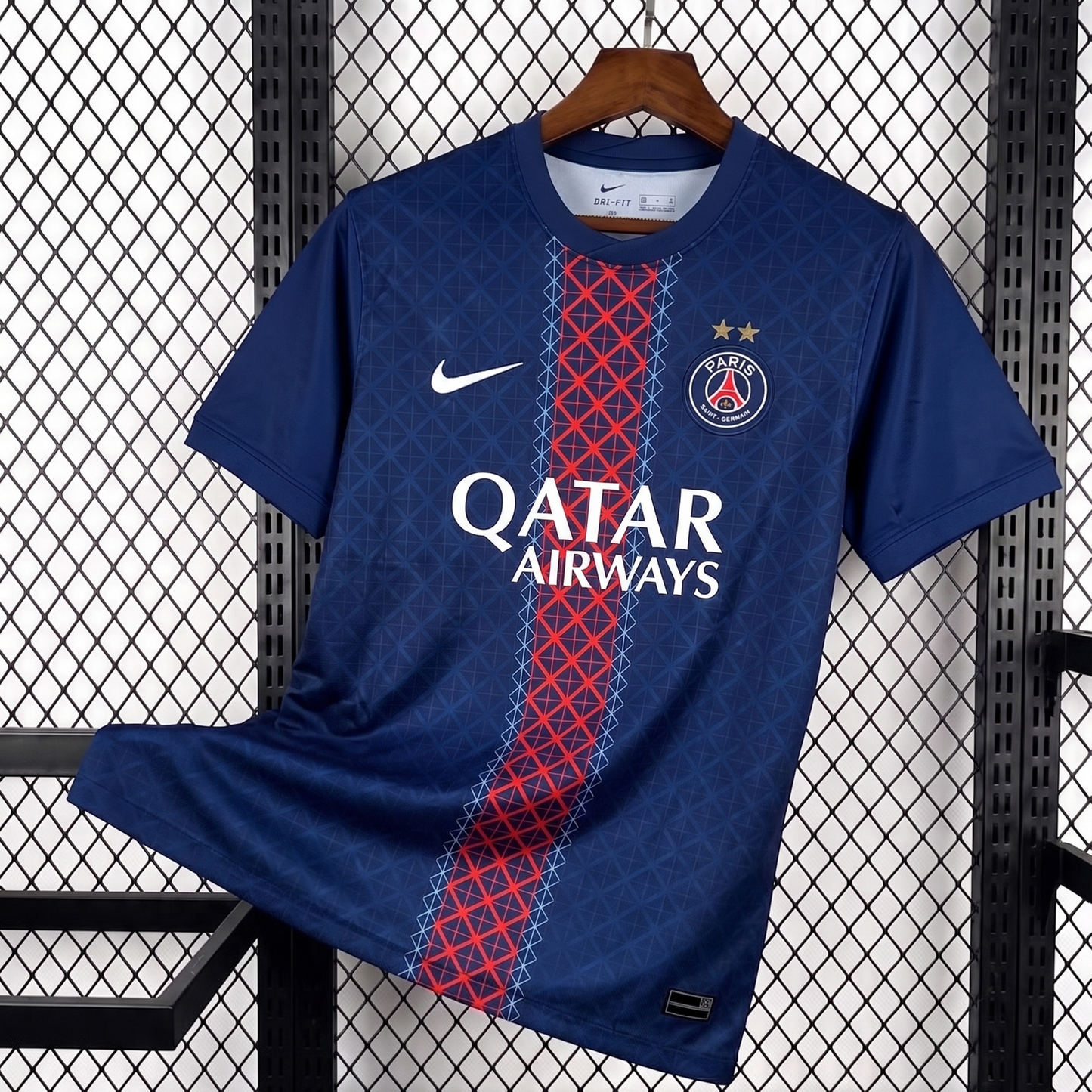 Maillot PSG 2 Étoiles - Domicile Nike 25/26 (Flocage Champions of Europe)